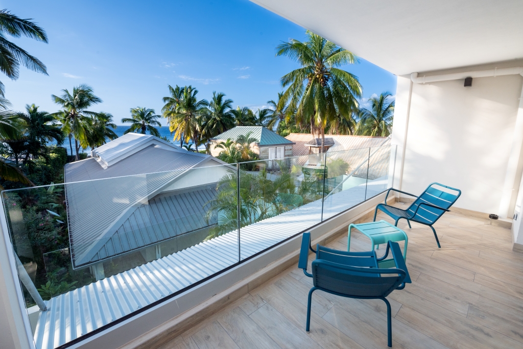 Chambre Deluxe Balcon vue Hotel 2A Boucan Canot La Réunion